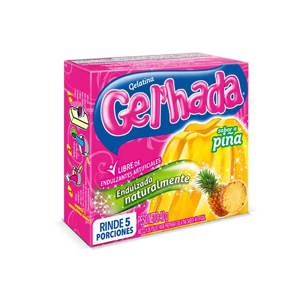 GELATINA PIÑA GELHADA*40G