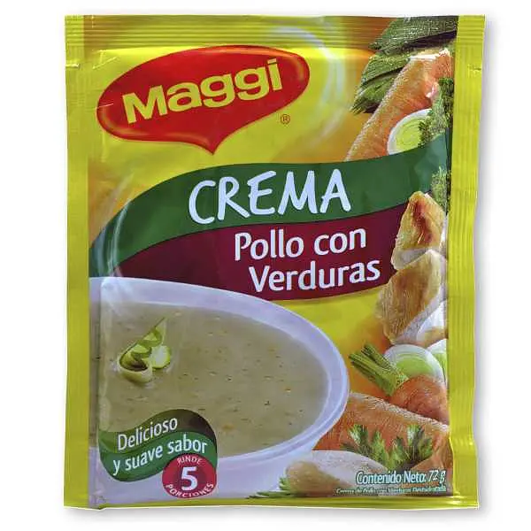 CREMA SOPA POLLO/VERDURAS MAGGI*72 GR