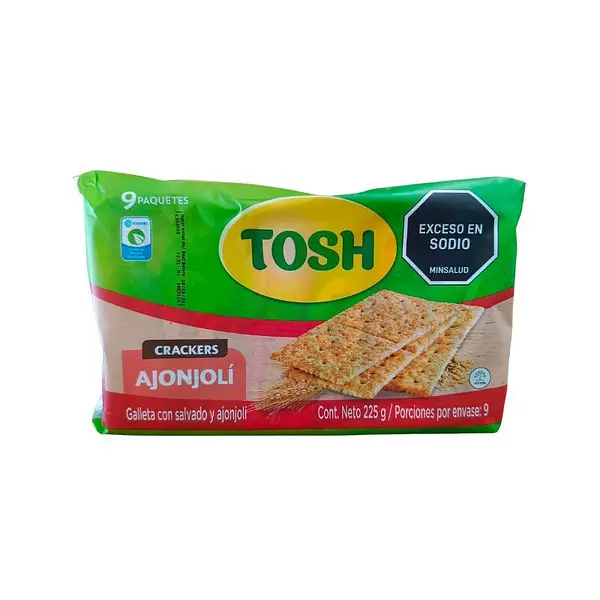 GALLETA AJONJOLI TOSH *9U