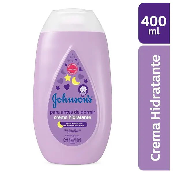 CREMA CORPORAL AN DORMIR JHONSONS *400ML