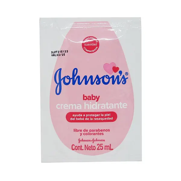 CREMA CORPORAL HIDRADANTE JOHNSON*25ML