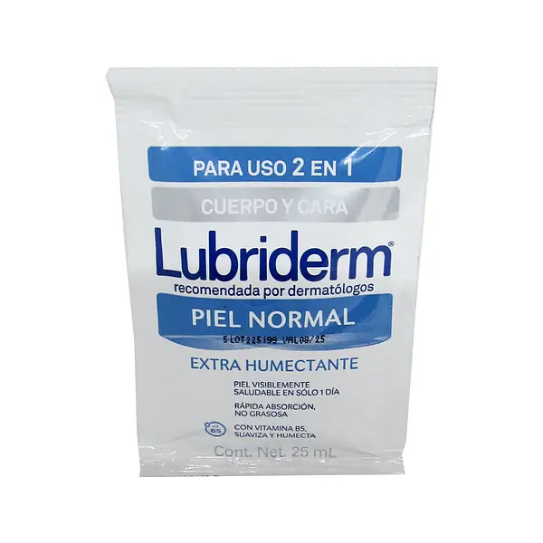 CREMA CORPORAL NORMAL LUBRIDERM *25 ML
