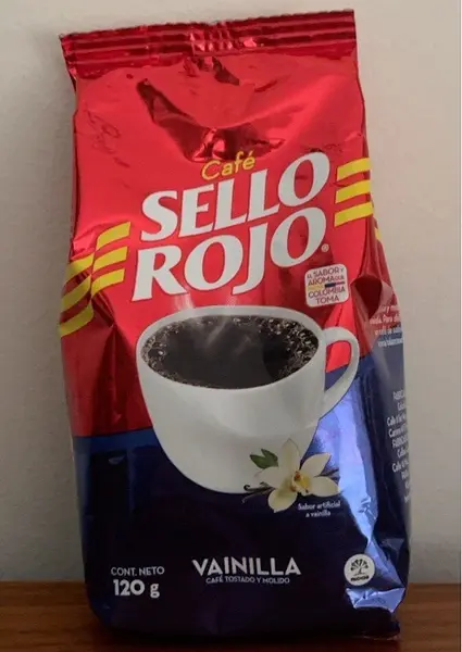 CAFE MOLIDO VAINILLA SELLO ROJO*120G