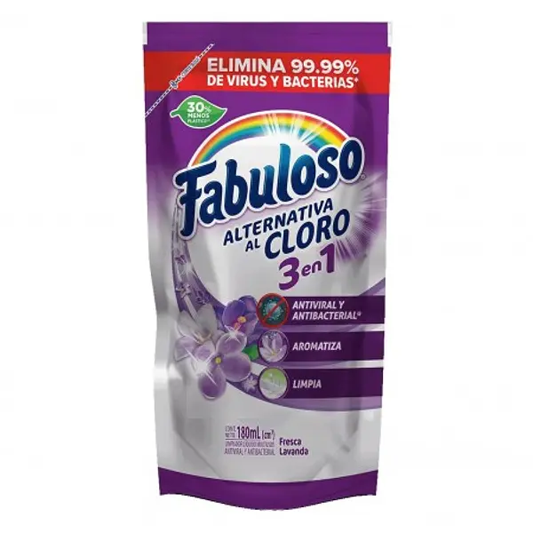 LIMPIAPISOS LAVANDA FABULOSO *180 ML