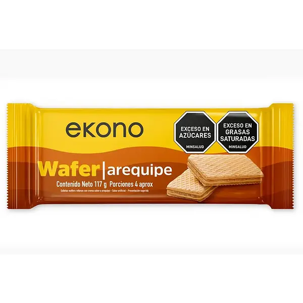 GALLETA AREQUIPE WAFER EKONO*117GR