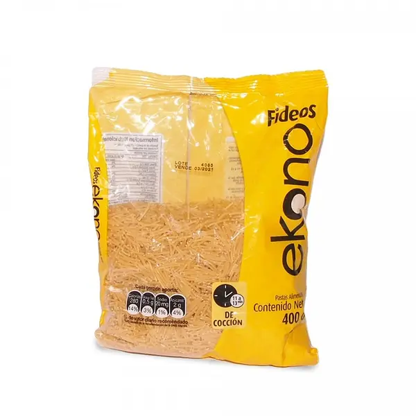 PASTA FIDEO EKONO*400GR