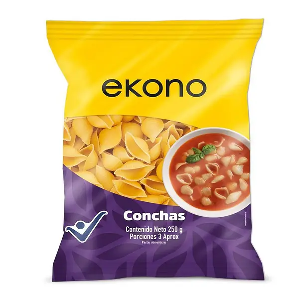 PASTA CONCHA EKONO * 250G