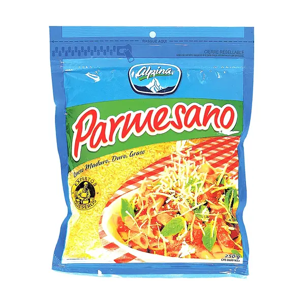 QUESO PARMESANO ALPINA * 250G
