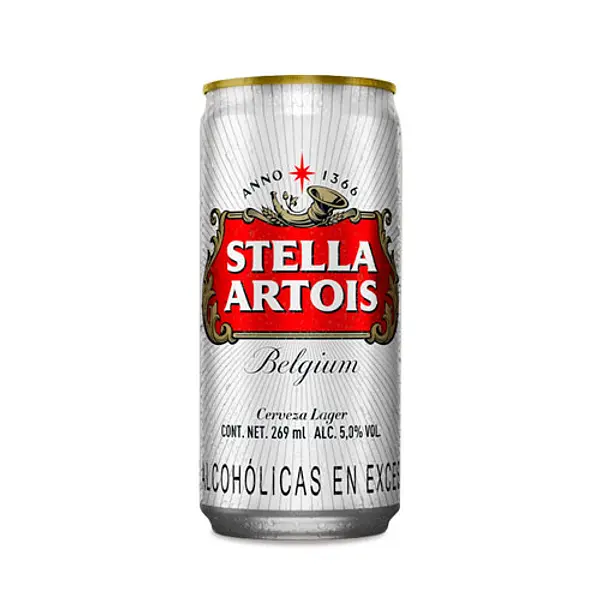 CERVEZA STELLA ARTOIS LATA*269 ML