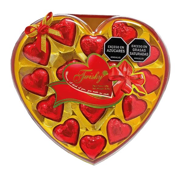 CHOCOLATINA CORAZON ADRO *120GR