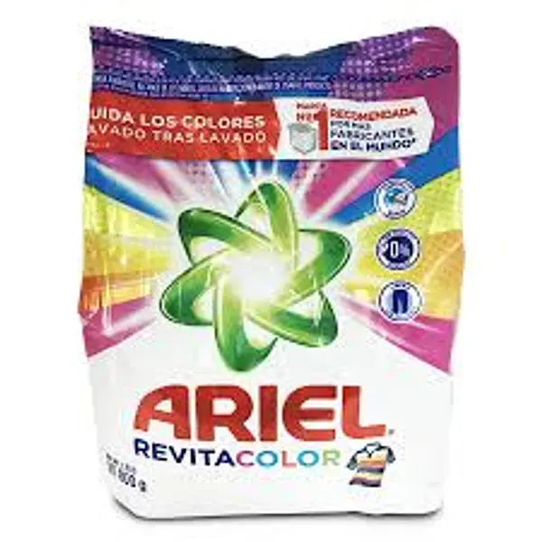 DETERGENTE POLVO REVITA COLOR ARIEL * 800G