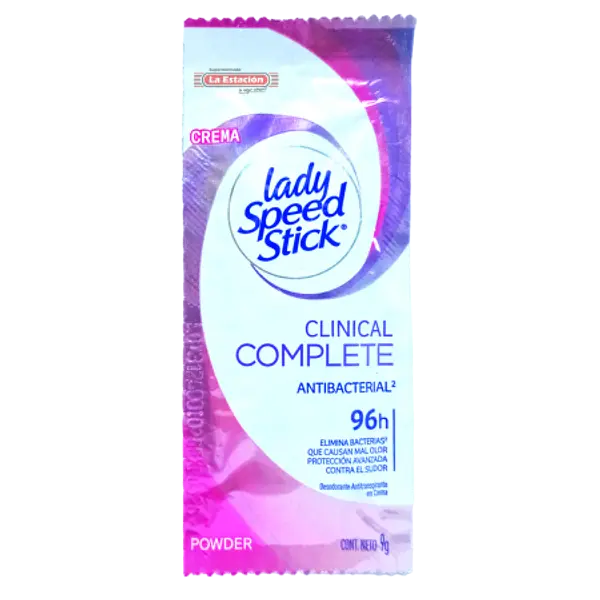 DESODORANTE SOBRE CREMA LADY SPEED*9G