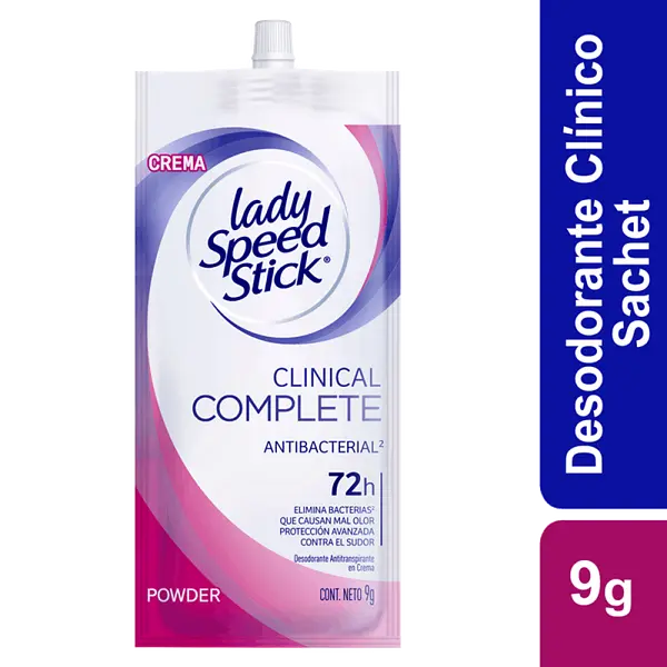 DESODORANTE SOBRE CLINICAL LADY * 9G