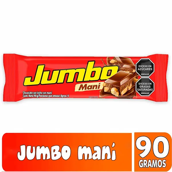 CHOCOLATINA MANI JUMBO*100GR