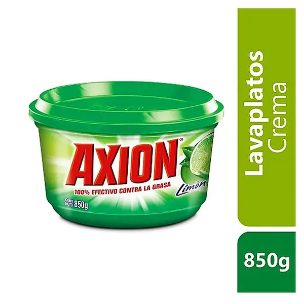 JABON CREMA LOZA LIMON AXION*GR