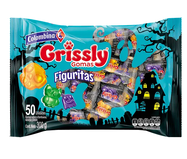 GOMA FIGURITAS GRISSLY*300G