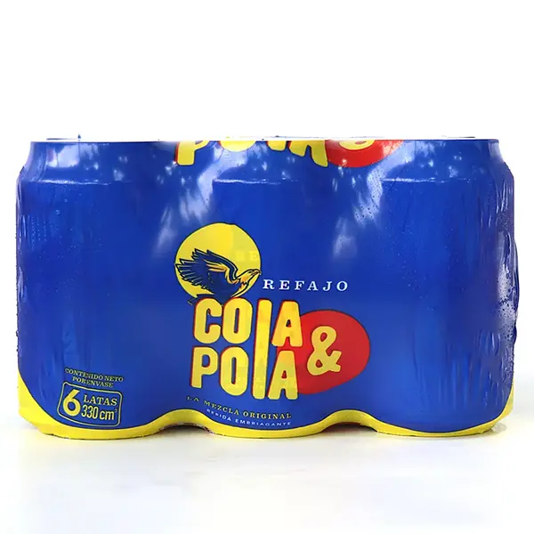 REFAJO COLA Y POLA *330ML *6