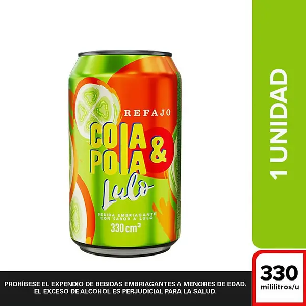Refajo Lulo Cola & Pola*330ml
