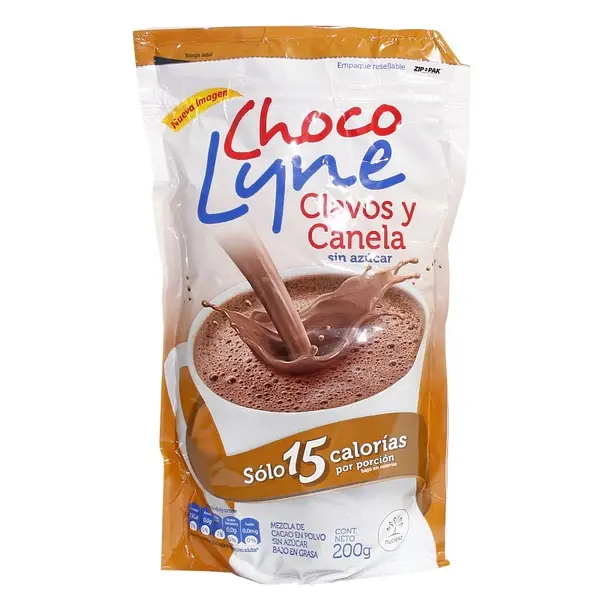 CHOCOLATE POLVO CLAVOS Y CANELA CHOCO LYNE*200G