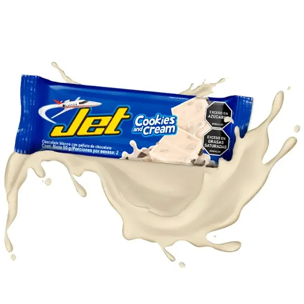 CHOCOLATINA COOKIES CREAM JET*50GR