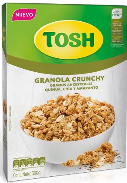 GRANOLA GHUNCHY TOSH *300 G