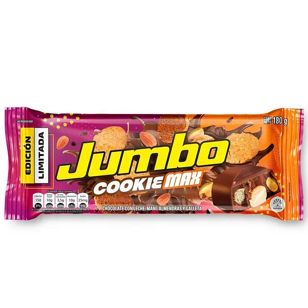 CHOCOLATINA COOKIES MAX JUMBO *180 GR