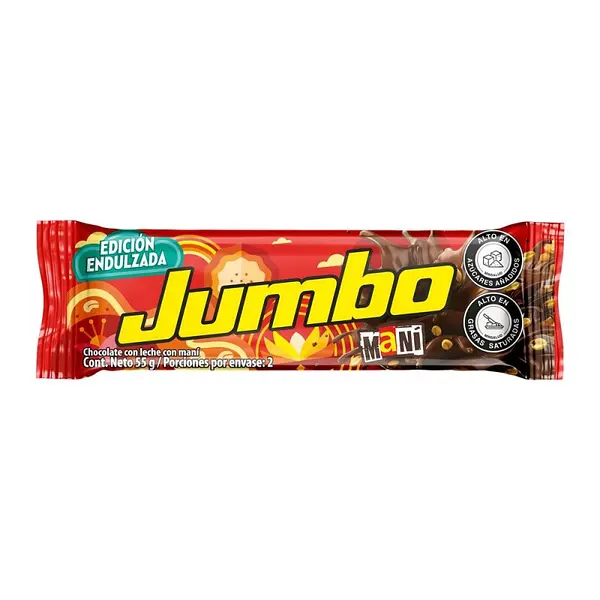 CHOCOLATINA MANI JUMBO*55GR