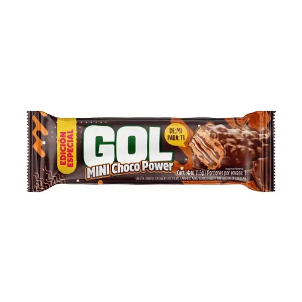 CHOCOLATINA MINI CHOCO POWER GOL * 11.5G