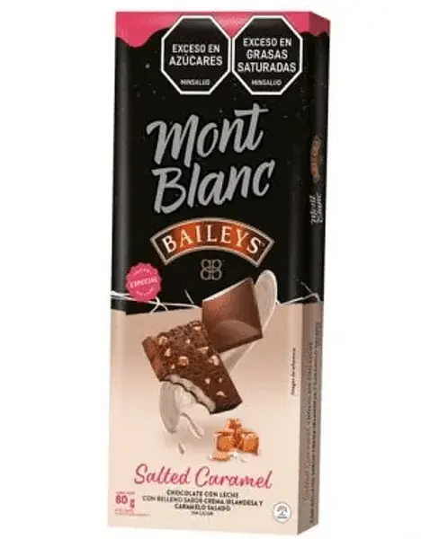 CHOCOLATINA BAILEYS CARAMEL MONTBLANC*80GR