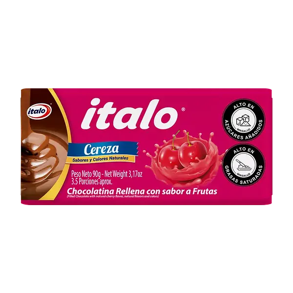 CHOCOLATINA FRUTAL ITALO*90GR