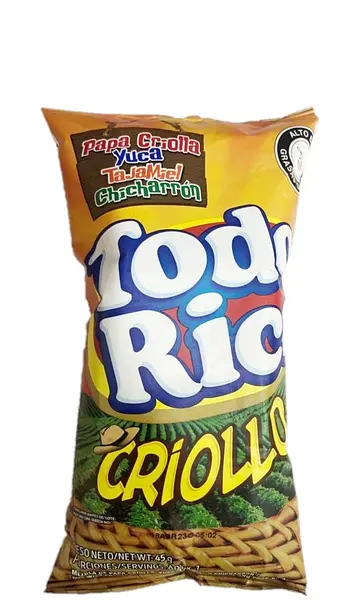 SNACK TODO RICO CRIOLLO*45 GR