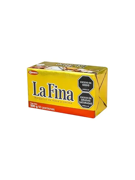 MARGARINA BARRA LA FINA*500GR