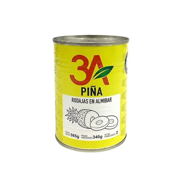 PIÑA RODAJAS ALMIVAR 3A*560GR