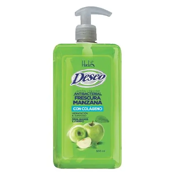 JABON LIQUIDO CORPORAL MANZANA DESEO*500ML