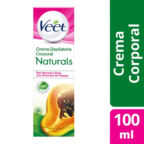 CREMA DEPILATORIA PAPAYA VEET*100ML