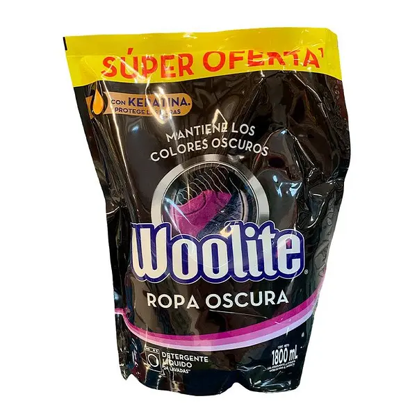 DETERGENTE LIQUIDO ROPA OSCURA WOOLITE *1.8