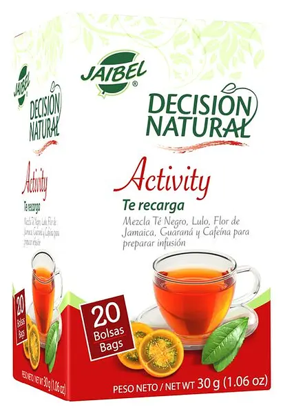 INFUSION TE ACTIVITYJAIBE*20U