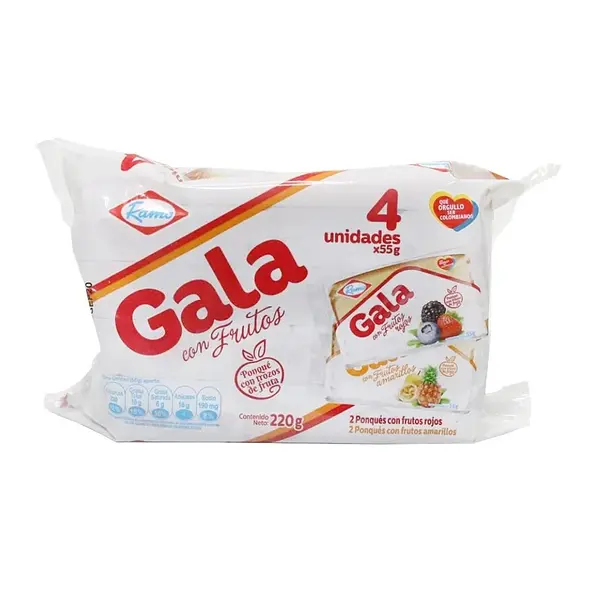 PONQUE SURTIDO FRUTOS GALA RAMO*4U