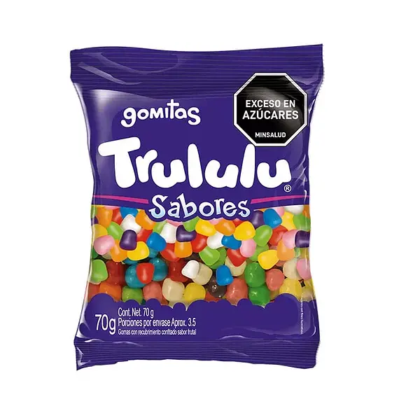 GOMA SURTIDA TRULULU*70U