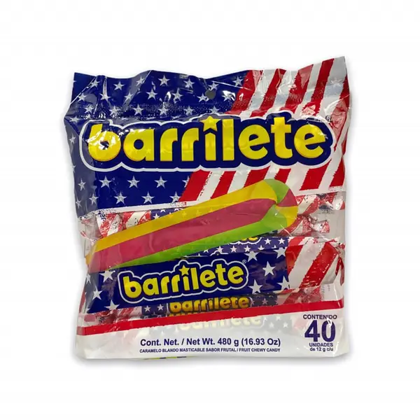 CARAMELO BARRILETE NAVIDAD *40 UND