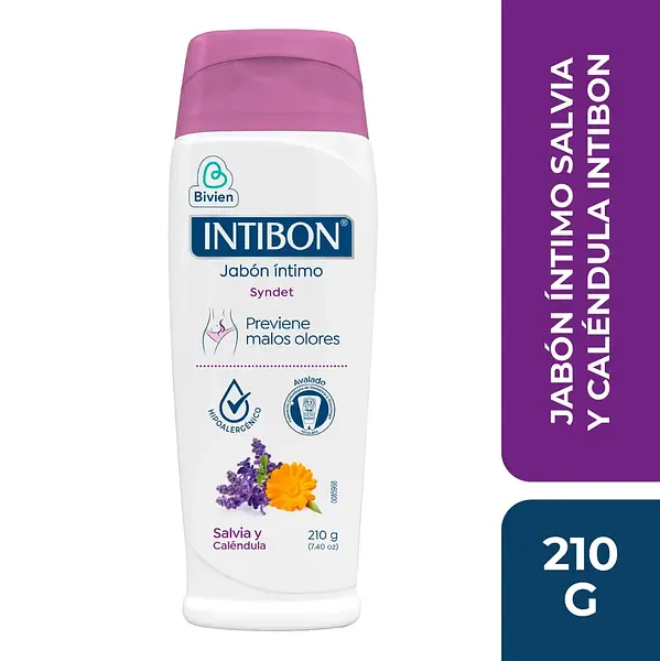 JABON INTIMO SABILA/CALENDULA INTIBON*210ML