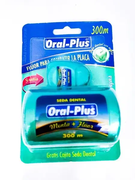 SEDA DENTAL YERBA ORAL-PLUS*300MT