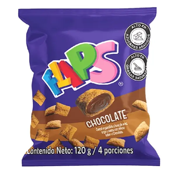 CEREAL CHOCOLATE FLIPS* 120GR