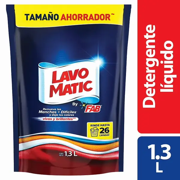 DETERGENTE LIQUIDO LAVO MATIC*1.3L
