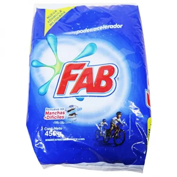 DETERGENTE POLVO FAB *450GR