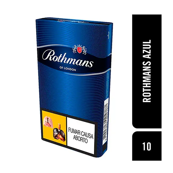 CIGARRILLO ROTHMANS AZUL*10U