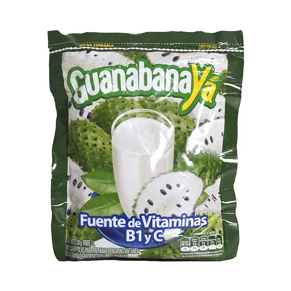 REFRESCO POLVO GUANABANAYA *318GR