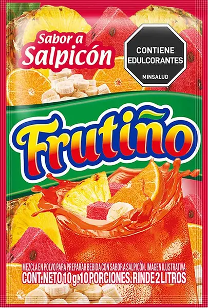 REFRESCO SALPICON FRUTIÑO*10GR
