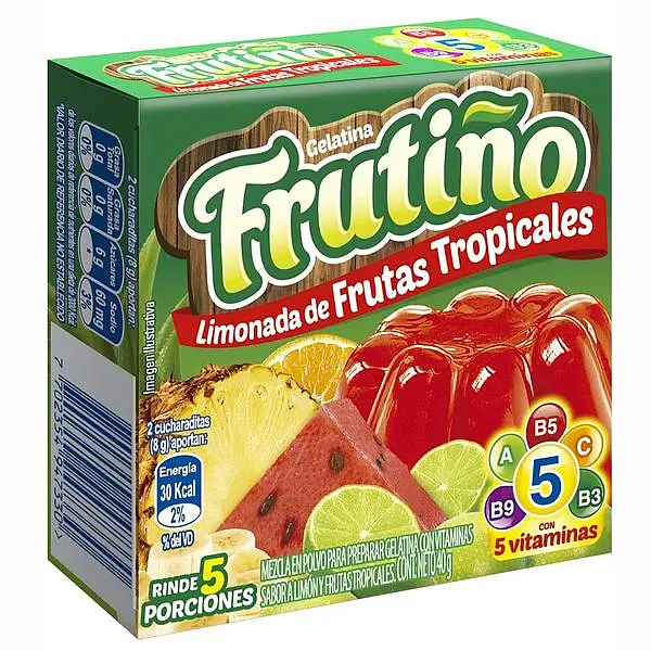 GELATINA TROPICAL FRUTIÑO*40G