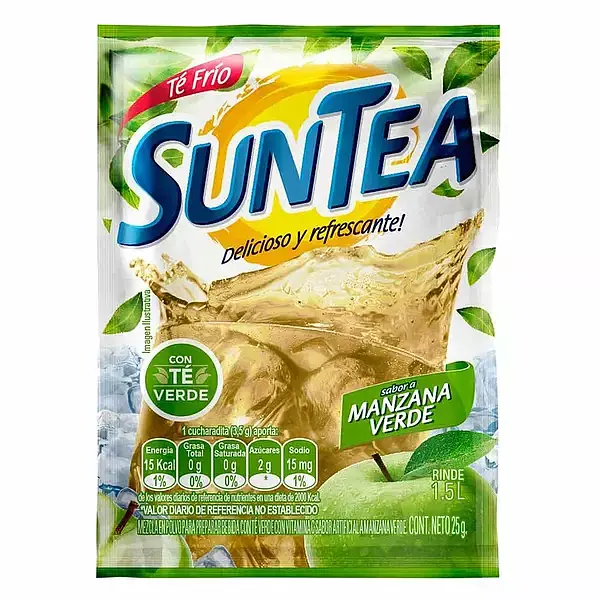 REFRESCO MANZANA VERDE SUNTEA*1.5LT